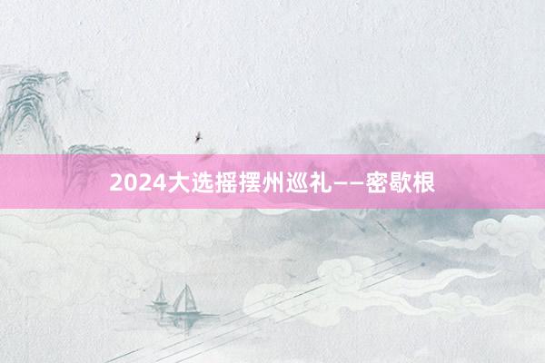 2024大选摇摆州巡礼——密歇根