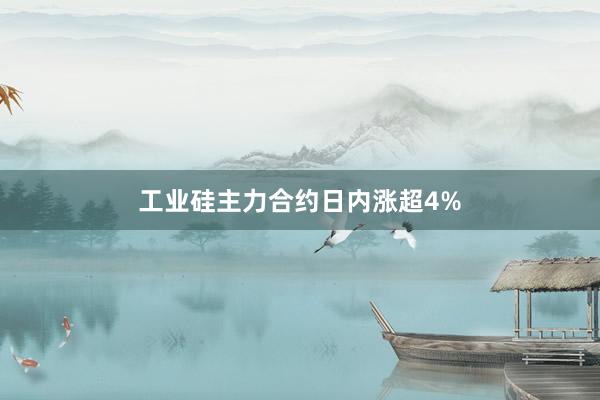 工业硅主力合约日内涨超4%