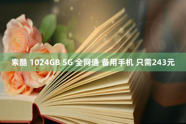 索酷 1024GB 5G 全网通 备用手机 只需243元